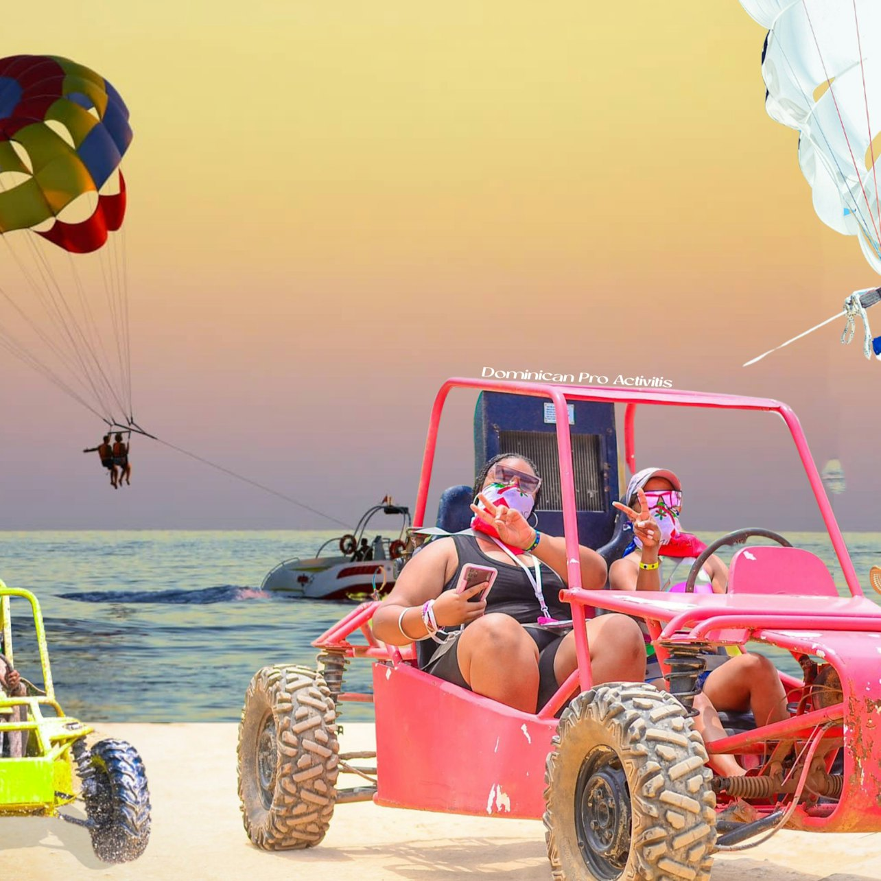 Punta Cana: Buggy Tour & Parasailing Experience - Photo 1 of 13